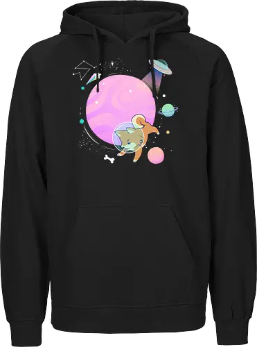 Space dog hunts bone