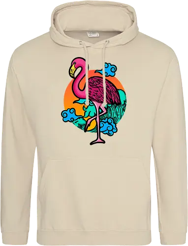 Japanese Art Flamingo