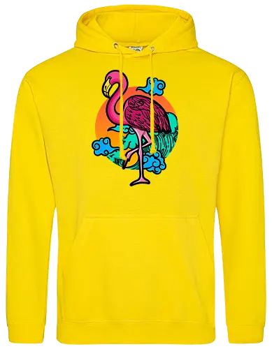 Japanese Art Flamingo