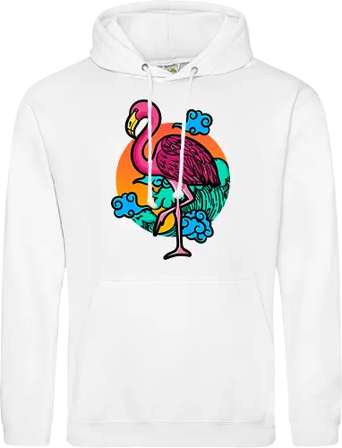 Japanese Art Flamingo