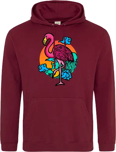 Japanese Art Flamingo