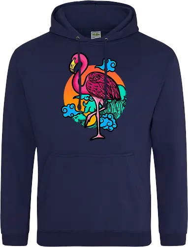 Japanese Art Flamingo