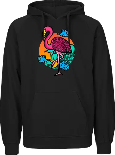 Japanese Art Flamingo