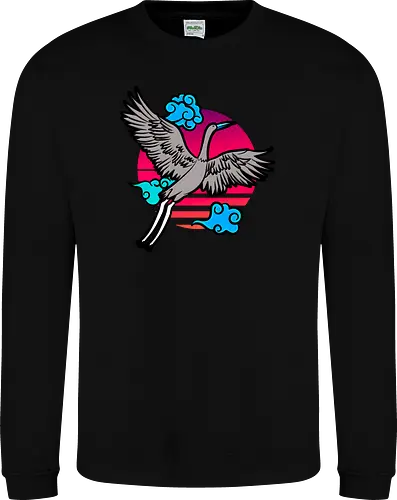 Japanese Art Stork