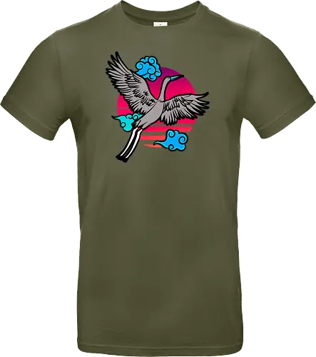 Japanese Art Stork