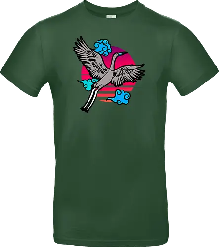 Japanese Art Stork