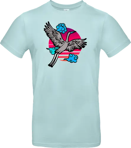 Japanese Art Stork