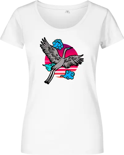 Japanese Art Stork