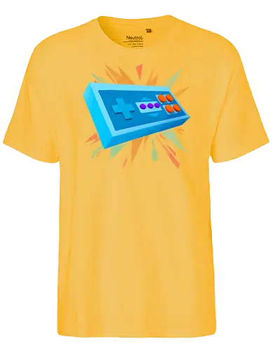 Classic 2 - konsole, console, retro, Childhood, gaming - Fairtrade T-Shirt