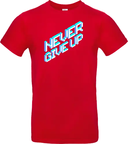 Never give up