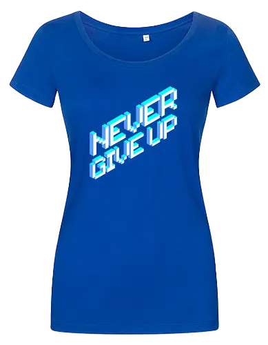 Never give up