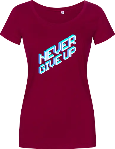 Never give up