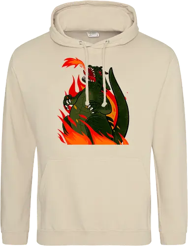 Kaiju on fire