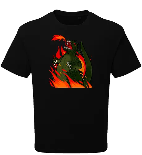 Kaiju on fire