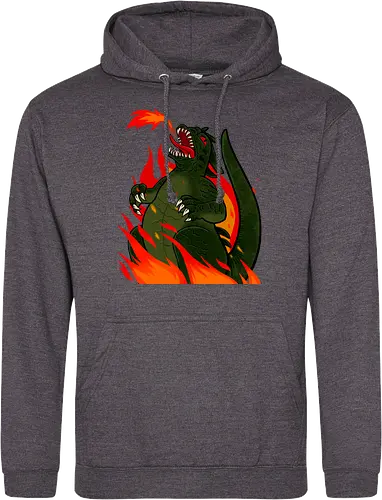 Kaiju on fire