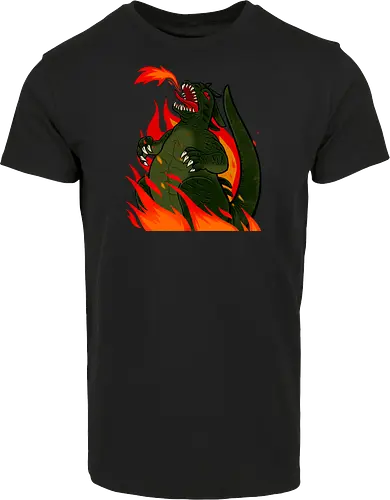 Kaiju on fire