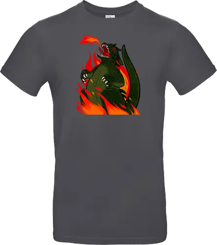 Kaiju on fire