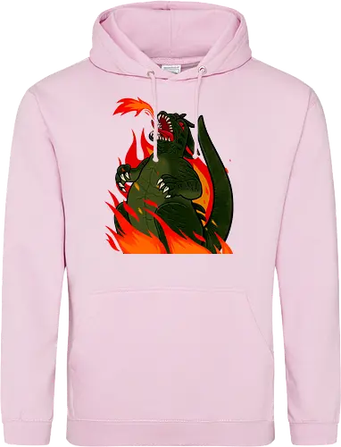 Kaiju on fire