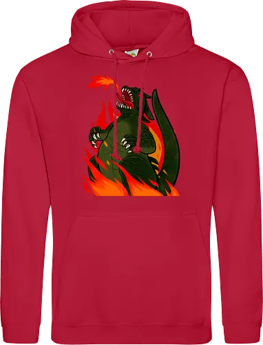 Kaiju on fire