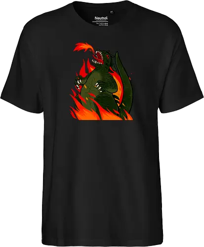Kaiju on fire