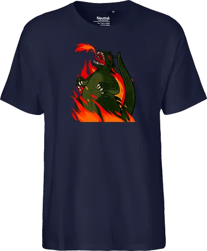 Kaiju on fire