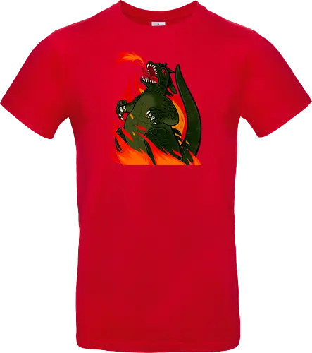 Kaiju on fire