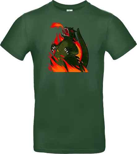 Kaiju on fire