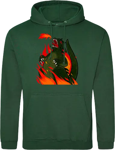 Kaiju on fire