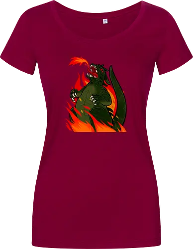 Kaiju on fire