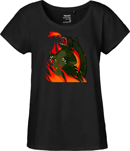 Kaiju on fire
