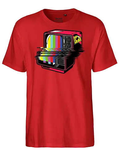 Nostalgia No 2 - Tube screen, tv, Old - Fairtrade T-Shirt