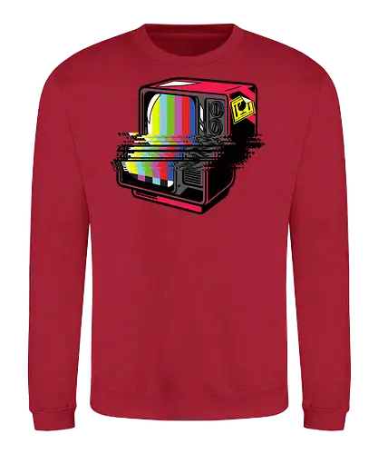 Nostalgia No 2 - Tube screen, tv, Old - Sweatshirt