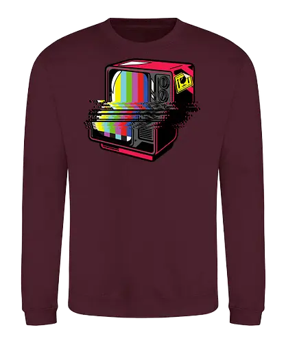 Nostalgia No 2 - Tube screen, tv, Old - Sweatshirt