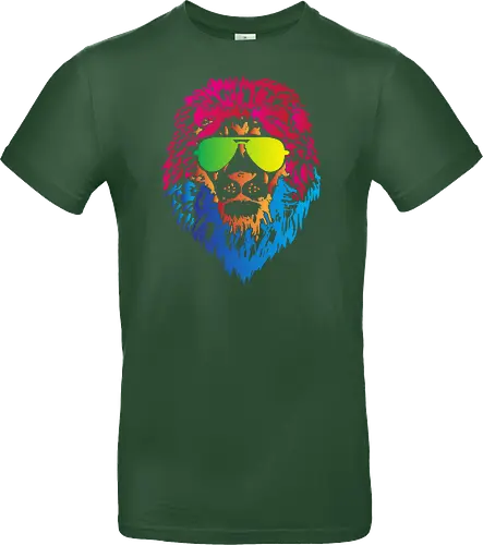 Colorful lion