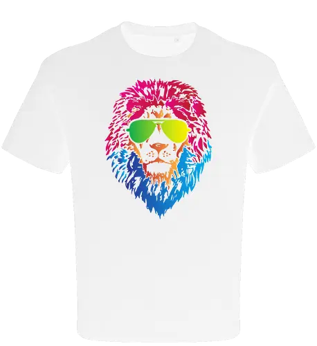 Colorful lion