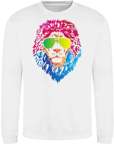 Colorful lion