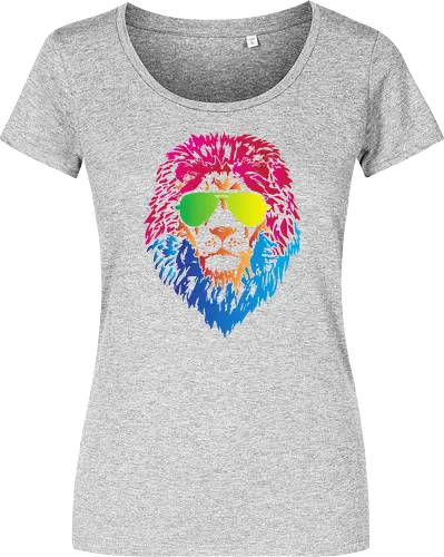 Colorful lion