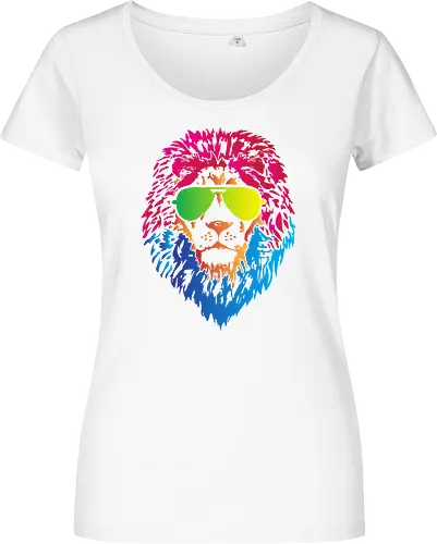 Colorful lion