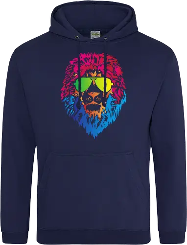 Colorful lion