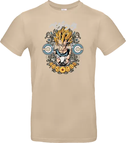 Watercolor Saiyan Prince