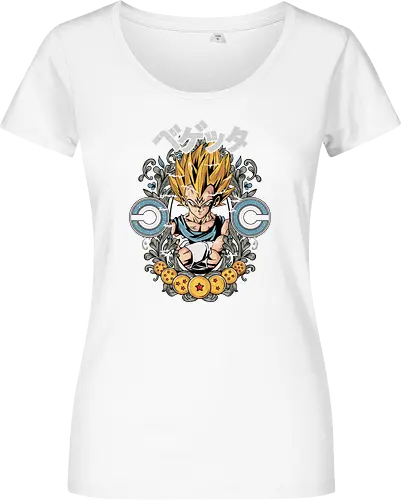 Watercolor Saiyan Prince