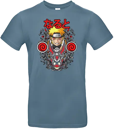 Watercolor Nine Tailed Fox - anime, manga, ninja, shinobi - Standard T-Shirt