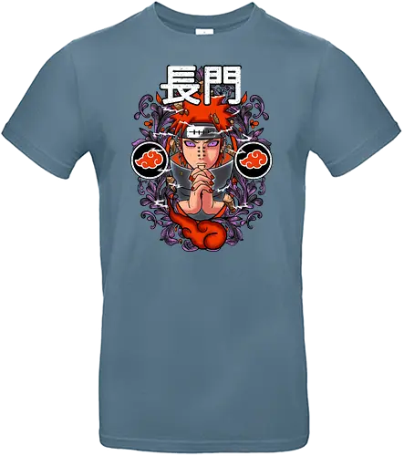 Watercolor Pain - anime, manga, ninja, shinobi - Standard T-Shirt