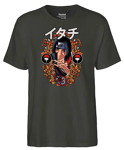 Watercolor Big Brother - anime, manga, shinobi, ninja - Fairtrade T-Shirt