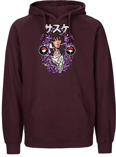 Watercolor Little Brother - anime, manga, ninja, shinobi - Fairtrade Hoodie