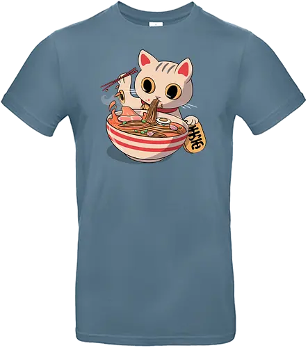 Cats Ramen - ramen, cat, katze, lucky cat, nekomata - Standard T-Shirt