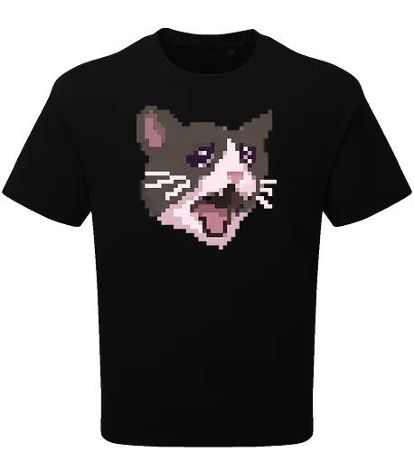 Pixel Angry Cat