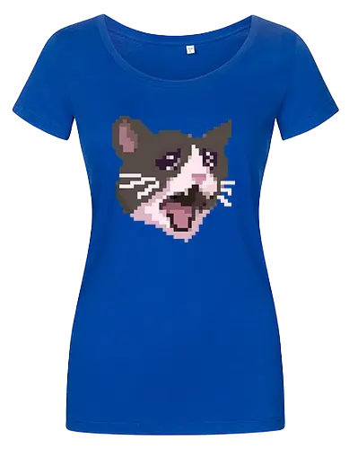 Pixel Angry Cat