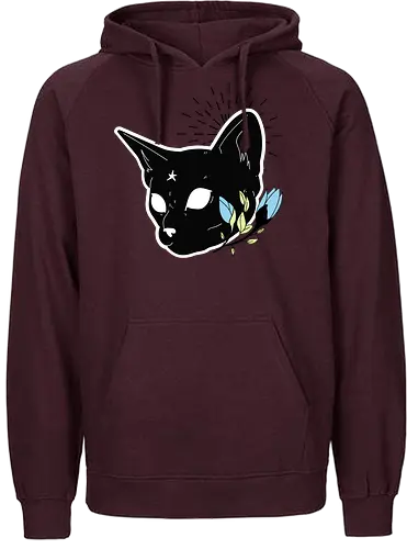 Holy Cat No 2 - cat, katze - Fairtrade Hoodie