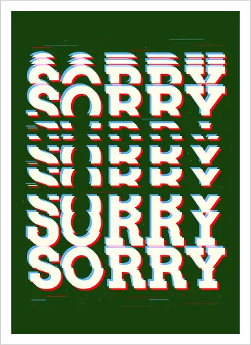 Glitch Sorry